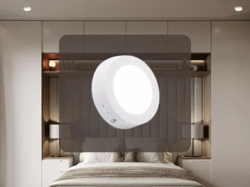 LED felületi panel 6W, Ø120x35mm, IP20, 4000K LPL321