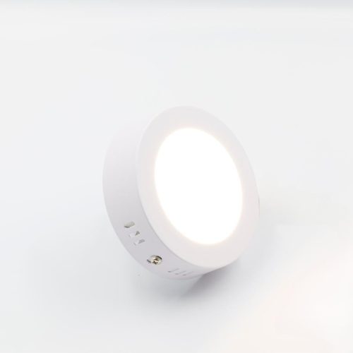 LED felületi panel 6W, Ø120x35mm, IP20, 4000K LPL321
