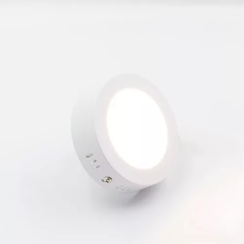LED felületi panel 6W, Ø120x35mm, IP20, 4000K LPL321