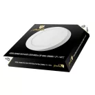 LED panel 12W, 4000K természetes fehér, Ø172x35 mm, IP20 - LPL323
