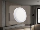 LED panel 18W, 4000K természetes fehér, Ø225x35 mm, IP20 - LPL324