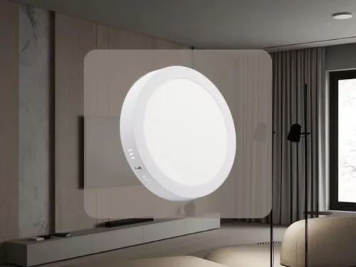 LED panel 18W, 4000K természetes fehér, Ø225x35 mm, IP20 - LPL324