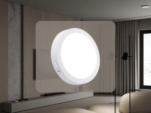 LED panel 18W, 4000K természetes fehér, Ø225x35 mm, IP20 - LPL324