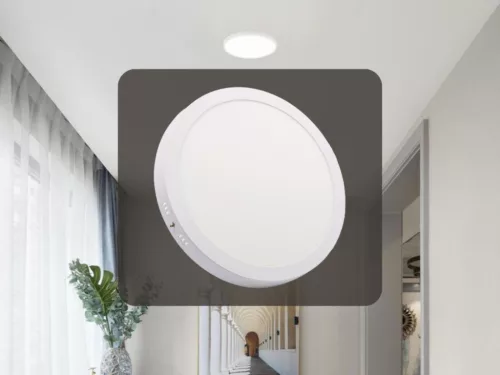 LED panel 24W, 4000K természetes fehér, Ø300x35 mm, IP20 - LPL325