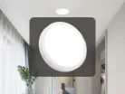 LED panel 24W, 4000K természetes fehér, Ø300x35 mm, IP20 - LPL325