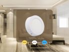 LED panel felületi Ø120mm 6W 3000K-4000K-6000K IP20 - LPL331