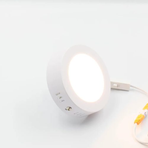 LED panel felületi Ø120mm 6W 3000K-4000K-6000K IP20 - LPL331