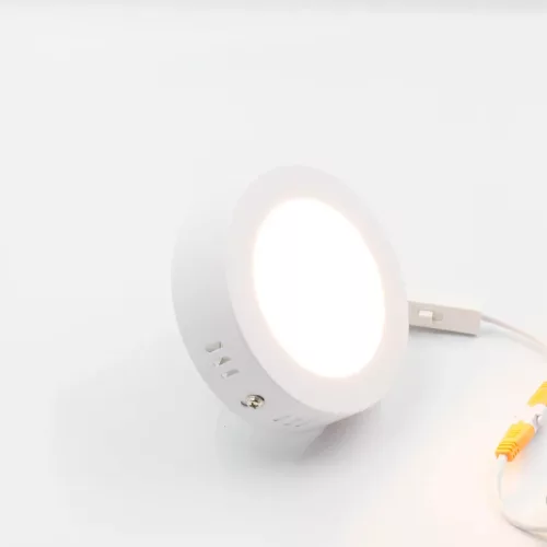 LED panel felületi Ø120mm 6W 3000K-4000K-6000K IP20 - LPL331