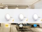 LED panel felületi Ø120mm 6W 3000K-4000K-6000K IP20 - LPL331