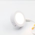 LED panel felületi Ø120mm 6W 3000K-4000K-6000K IP20 - LPL331