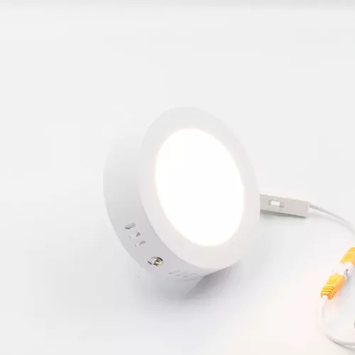 LED panel felületi Ø120mm 6W 3000K-4000K-6000K IP20 - LPL331