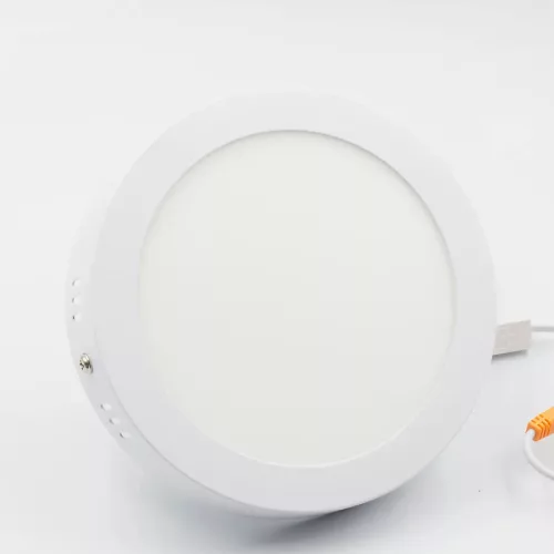 LED felületi panel 12W, 960 lm, 3000K–6000K, IP20, opál búra, fehér alu – LPL333