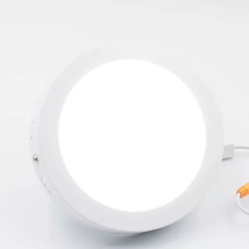 LED felületi panel 12W, 960 lm, 3000K–6000K, IP20, opál búra, fehér alu – LPL333