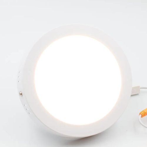 LED felületi panel 12W, 960 lm, 3000K–6000K, IP20, opál búra, fehér alu – LPL333