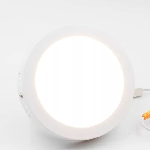 LED felületi panel 12W, 960 lm, 3000K–6000K, IP20, opál búra, fehér alu – LPL333