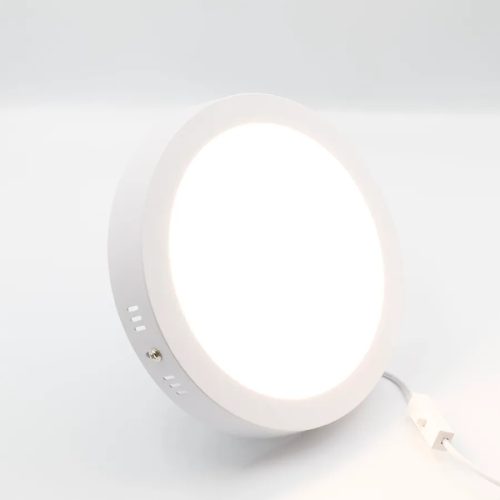 LED felületi panel 18W, 1520 lm, 3000K–6000K, IP20, opál búra, fehér alu – LPL334