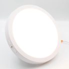 LED felületi panel 24W, 1850 lm, 3000K–6000K, IP20, opál búra, fehér alu – LPL335