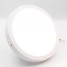 LED felületi panel 24W, 1850 lm, 3000K–6000K, IP20, opál búra, fehér alu – LPL335