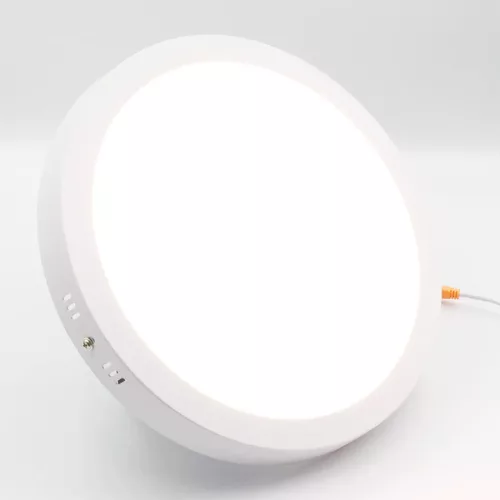LED felületi panel 24W, 1850 lm, 3000K–6000K, IP20, opál búra, fehér alu – LPL335