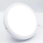 LED felületi panel 24W, 1850 lm, 3000K–6000K, IP20, opál búra, fehér alu – LPL335