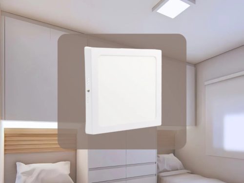 LED panel 18W, 4000K természetes fehér, 225x225x35 mm, IP20 - LPL424
