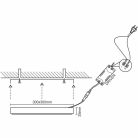 LED panel 24W, 4000K semleges fehér, 300x300x35 mm, IP20 - LPL425