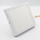 LED felületi panel 18W, 1520 lm, 3000K–6000K, IP20, opál búra, fehér alu – LPL434