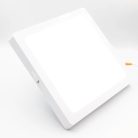 LED felületi panel 24W, 1850 lm, 3000K–6000K, IP20, opál búra, fehér alu – LPL435