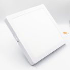 LED felületi panel 24W, 1850 lm, 3000K–6000K, IP20, opál búra, fehér alu – LPL435
