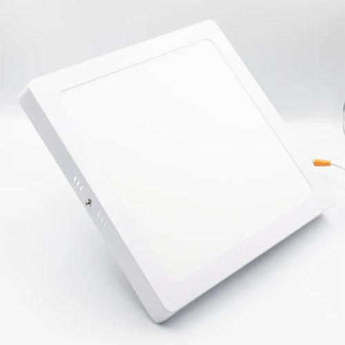LED felületi panel 24W, 1850 lm, 3000K–6000K, IP20, opál búra, fehér alu – LPL435