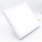 LED felületi panel 24W, 1850 lm, 3000K–6000K, IP20, opál búra, fehér alu – LPL435