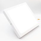 LED felületi panel 24W, 1850 lm, 3000K–6000K, IP20, opál búra, fehér alu – LPL435