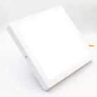 LED felületi panel 24W, 1850 lm, 3000K–6000K, IP20, opál búra, fehér alu – LPL435