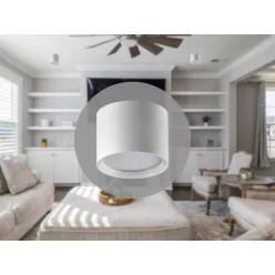   LED mennyezeti lámpa 12W 4000K 1020lm fehér alumínium LPL522