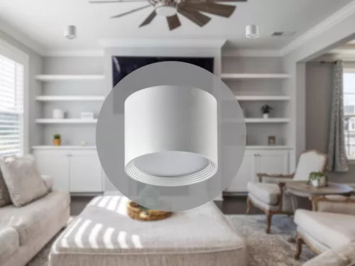 LED mennyezeti lámpa 12W 4000K 1020lm fehér alumínium LPL522