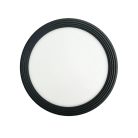 LED mennyezeti lámpa 12W 4000K 1020lm fekete alumínium LPL522B
