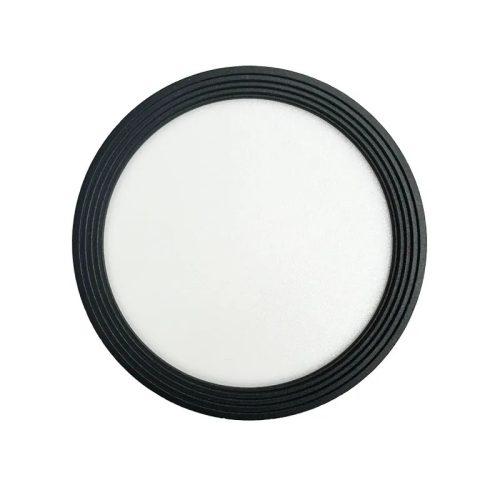 LED mennyezeti lámpa 12W 4000K 1020lm fekete alumínium LPL522B