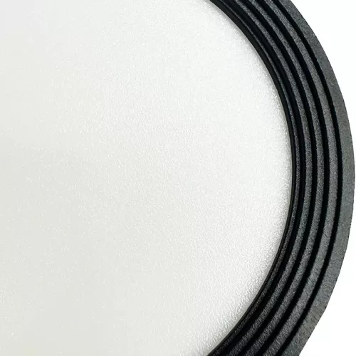 LED mennyezeti lámpa 12W 4000K 1020lm fekete alumínium LPL522B