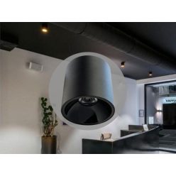   LED mennyezeti lámpa 16W 4000K 1350lm fekete alumínium LPL523CB