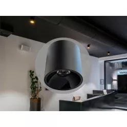   LED mennyezeti lámpa 16W 4000K 1350lm fekete alumínium LPL523CB