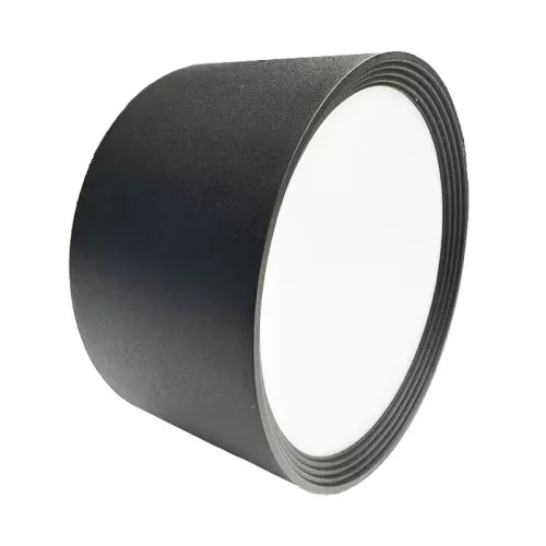 LED mennyezeti lámpa 17W 4000K 1500lm fekete alumínium LPL524B