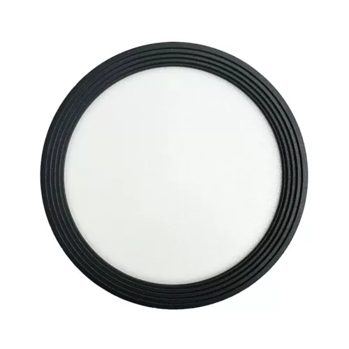 LED mennyezeti lámpa 17W 4000K 1500lm fekete alumínium LPL524B