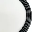 LED mennyezeti lámpa 17W 4000K 1500lm fekete alumínium LPL524B