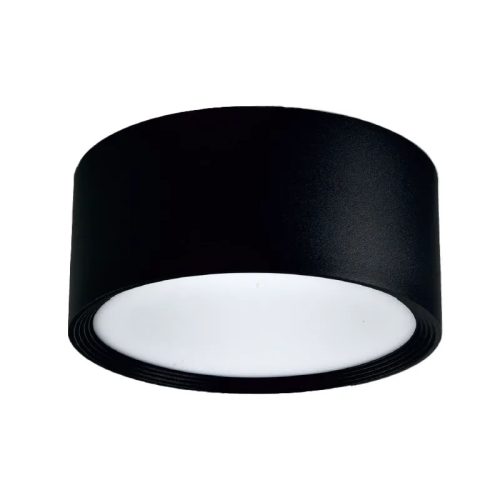 LED mennyezeti lámpa 17W 4000K 1500lm fekete alumínium LPL524B