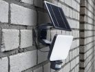 LED napelemes lámpa 12W, 1200 lm, 3000K-6500K, IP54, érzékelővel, 181x347x160 mm - LS022
