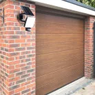 LED napelemes lámpa 12W, 1200 lm, 3000K-6500K, IP54, érzékelővel, 181x347x160 mm - LS022