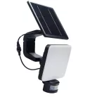 LED napelemes lámpa 12W, 1200 lm, 3000K-6500K, IP54, érzékelővel, 181x347x160 mm - LS022