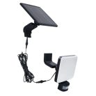 LED napelemes lámpa 12W, 1200 lm, 3000K-6500K, IP54, érzékelővel, 181x347x160 mm - LS022