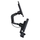 LED napelemes lámpa 12W, 1200 lm, 3000K-6500K, IP54, érzékelővel, 181x347x160 mm - LS022