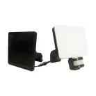 LED napelemes lámpa 12W, 1200 lm, 3000K-6500K, IP54, érzékelővel, 181x347x160 mm - LS022